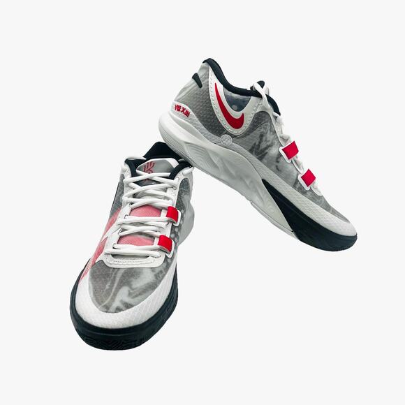 Nike‎ Air Zoom Kyrie 8 White University Red Black Sneakers Men\'s 13 main image 7
